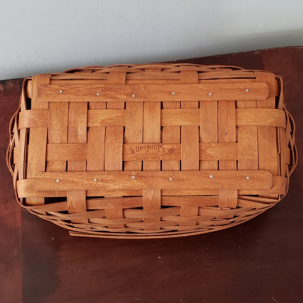 1999 Workshops Gerald Henn Divided Heart Basket